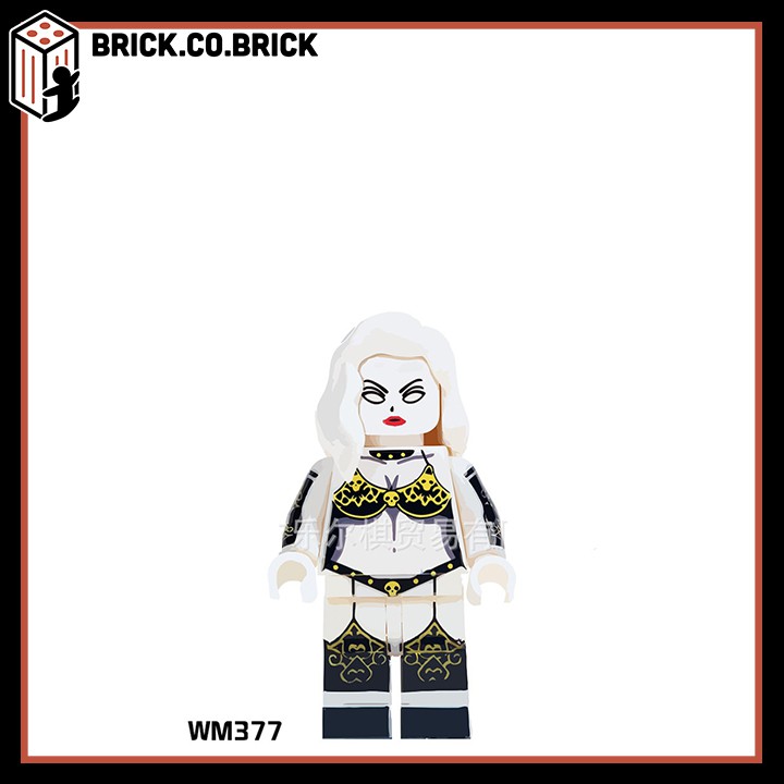 WM6012 - Xếp hình Minifigure non lego nhân vật trong phim kinh dị : Horror Series Minifigs - Đồ Chơi Lắp Ghép Sáng Tạo