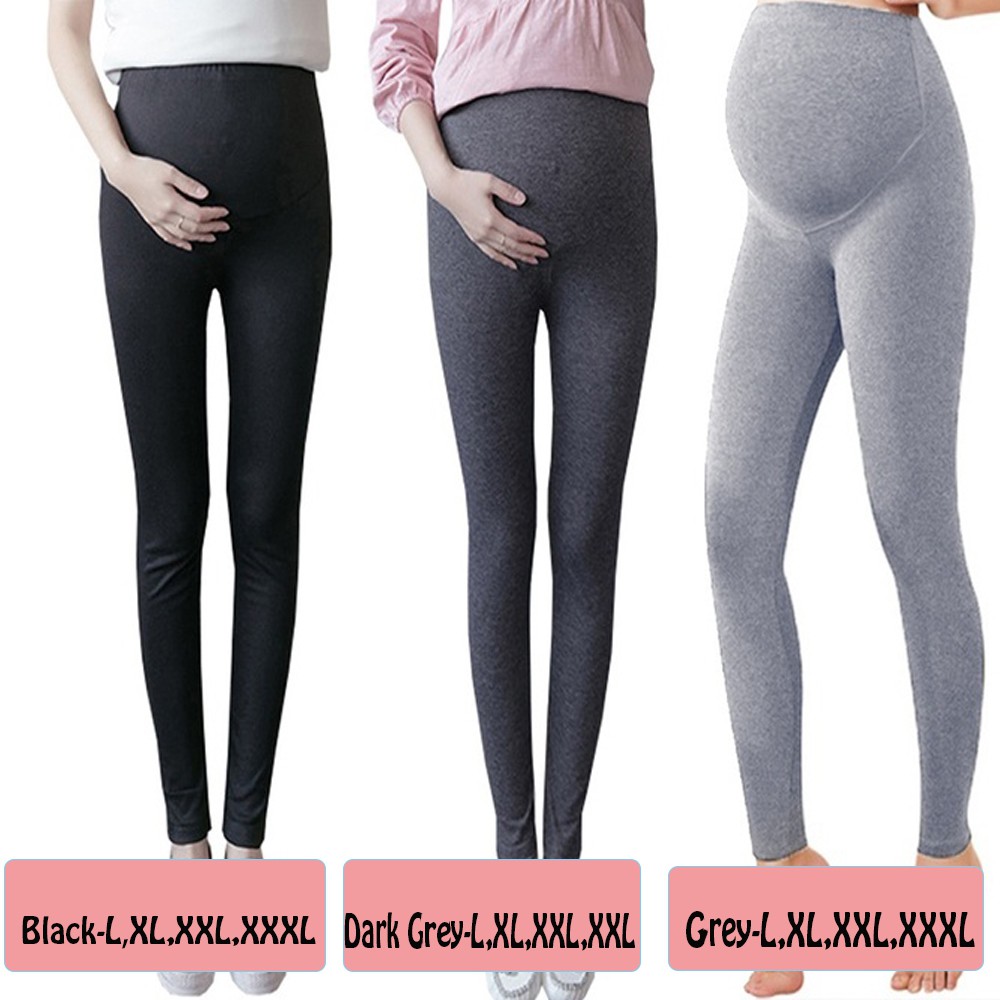 Quần Legging Màu Trơn Thời Trang Cho Phụ Nữ Mang Thai