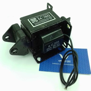 Cuộn hút 220V SA-3602 19.6N kéo 4kg hành trình 15mm - K2H1