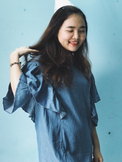 Clip Thật - Đầm cánh tiên hiệu Pull & Bear Authentic 100%