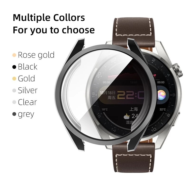 Vỏ Tpu Mềm Bảo Vệ Màn Hình Cho Đồng Hồ Thông Minh Huawei Watch 3 / 3 Pro