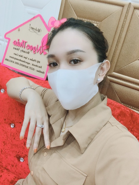 [Có VIDEO Và hình thật]Khẩu Trang Vải 3D kháng khuẩn- Ngăn chặn vi khuẩn- Chống Bụi- Giặt Được | BigBuy360 - bigbuy360.vn