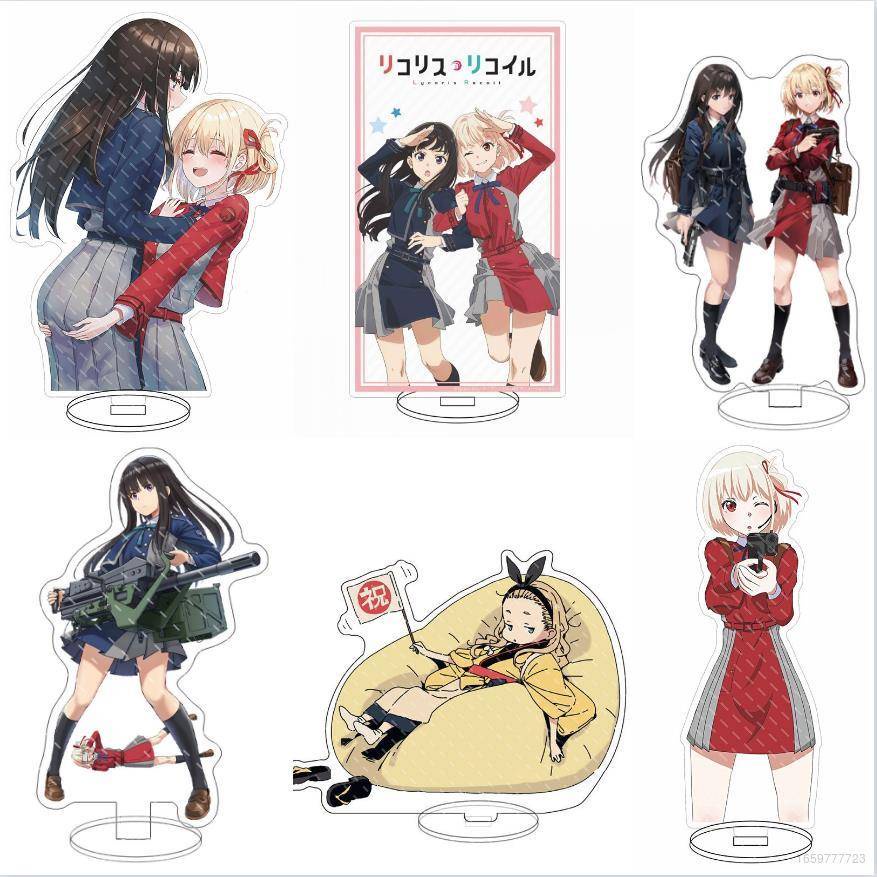 Giá Đỡ Mô Hình Nhân Vật Lycoris Hoạt Hình Chisato Trang Trí Nhà Cửa