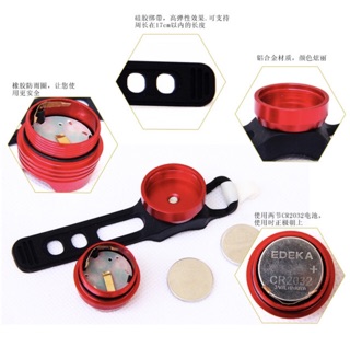 Đèn hậu xe đạp ruby dùng pin