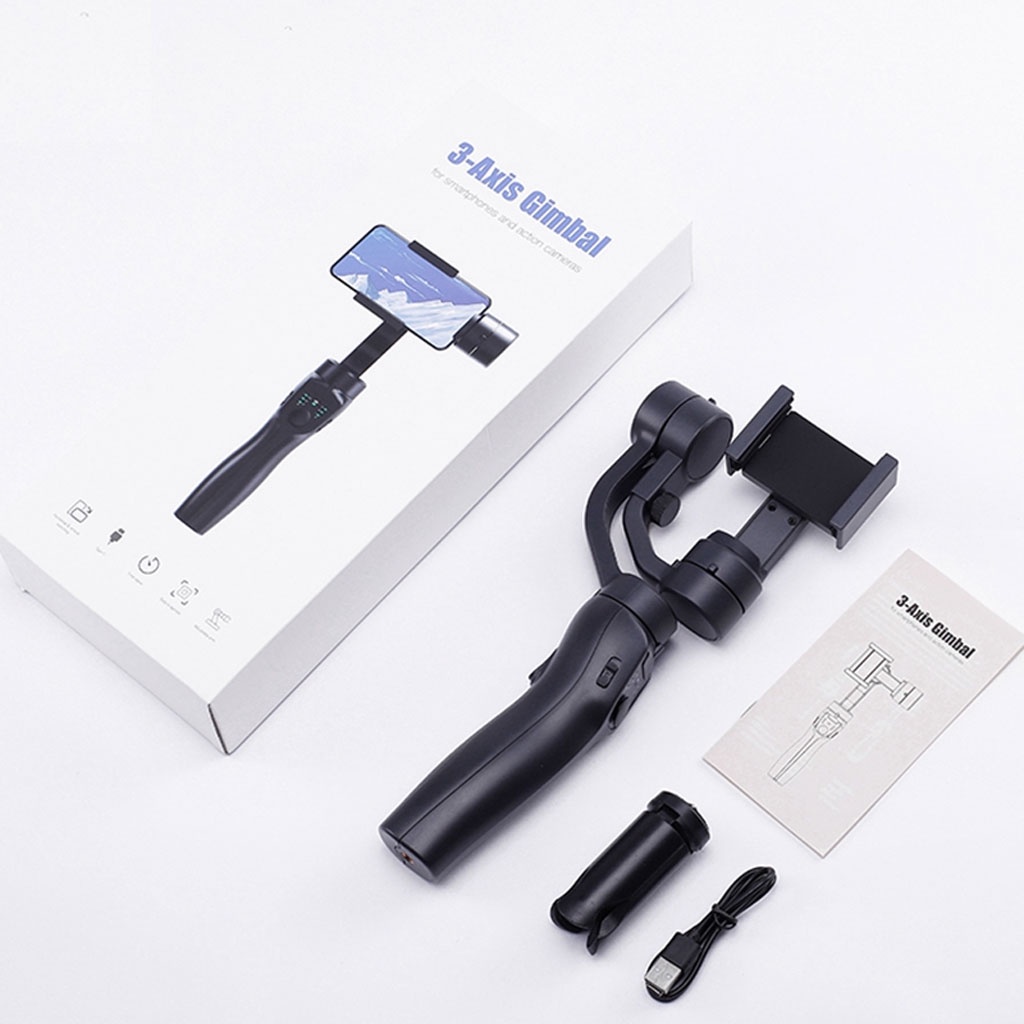 BH 5 NĂMGymbal chống rung F8 3AXIS - 3 trục chống rung - phóng to thu nhỏ dễ dàng, Gimbal quay phim điện thoại
