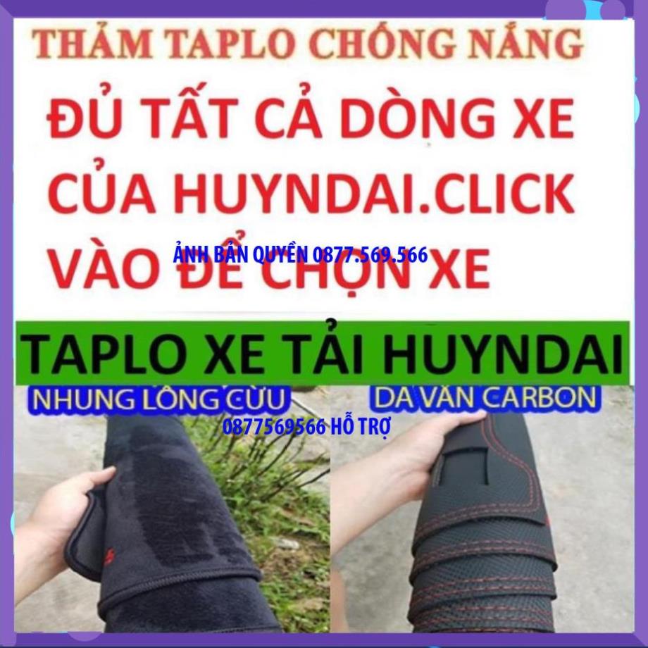 THAM TAPLO DA VÂN GỖ XE TẢI HUYNDAI THẢM LÓT TAPLO 3 LỚP CHỐNG NÓNG XE HƠI Ô TÔ NHUNG LÔNG DA CARBON BẢO HÀNH 12 THÁNG