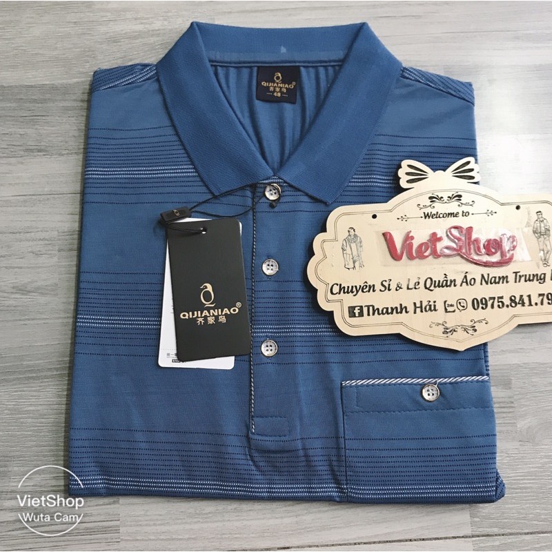 Áo thun nam trung niên cộc tay ( 3 màu ) | BigBuy360 - bigbuy360.vn