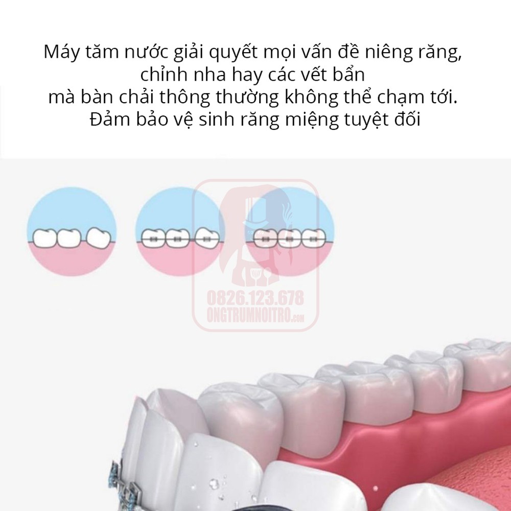 [CHÍNH HÃNG] Tăm Nước PHILIPS SonicCare Airfloss Ultra HX83 Series