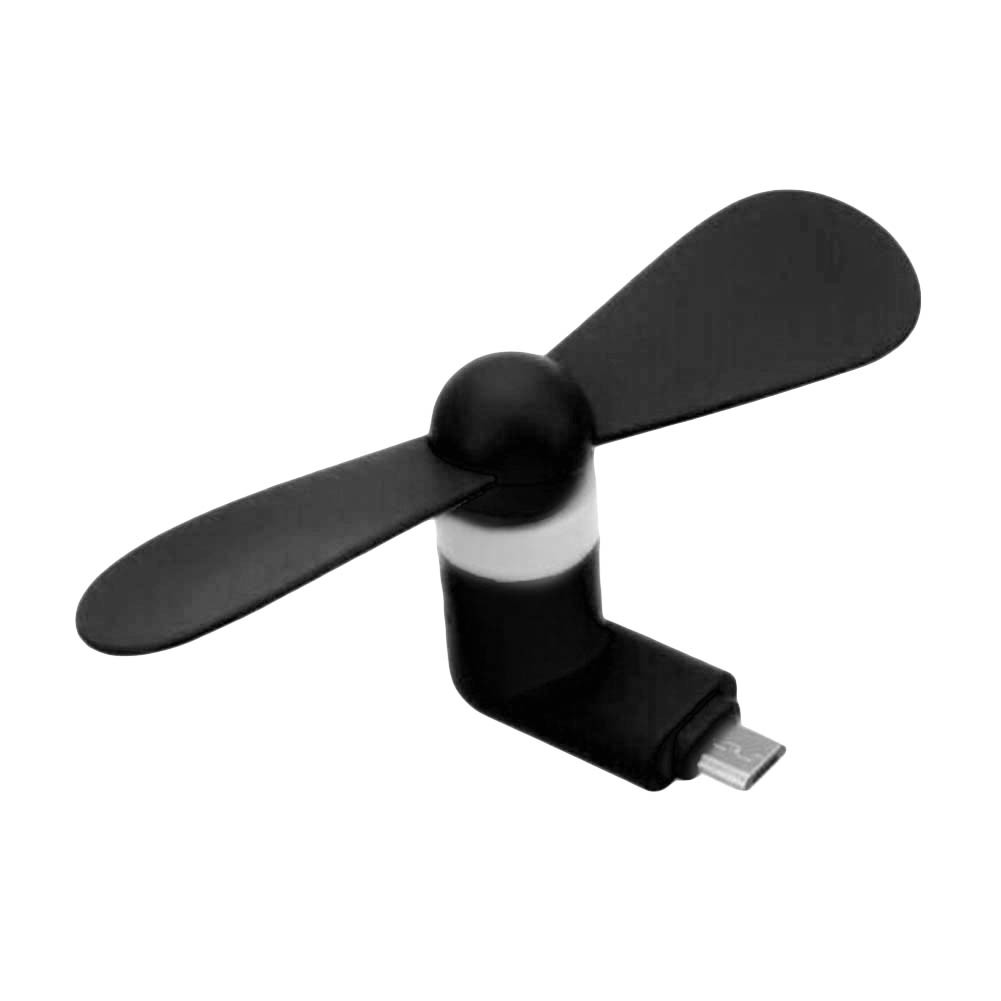 Summer Mini Portable Mute OTG Micro USB Mobile Phone Air Cooling Fan for Android S12