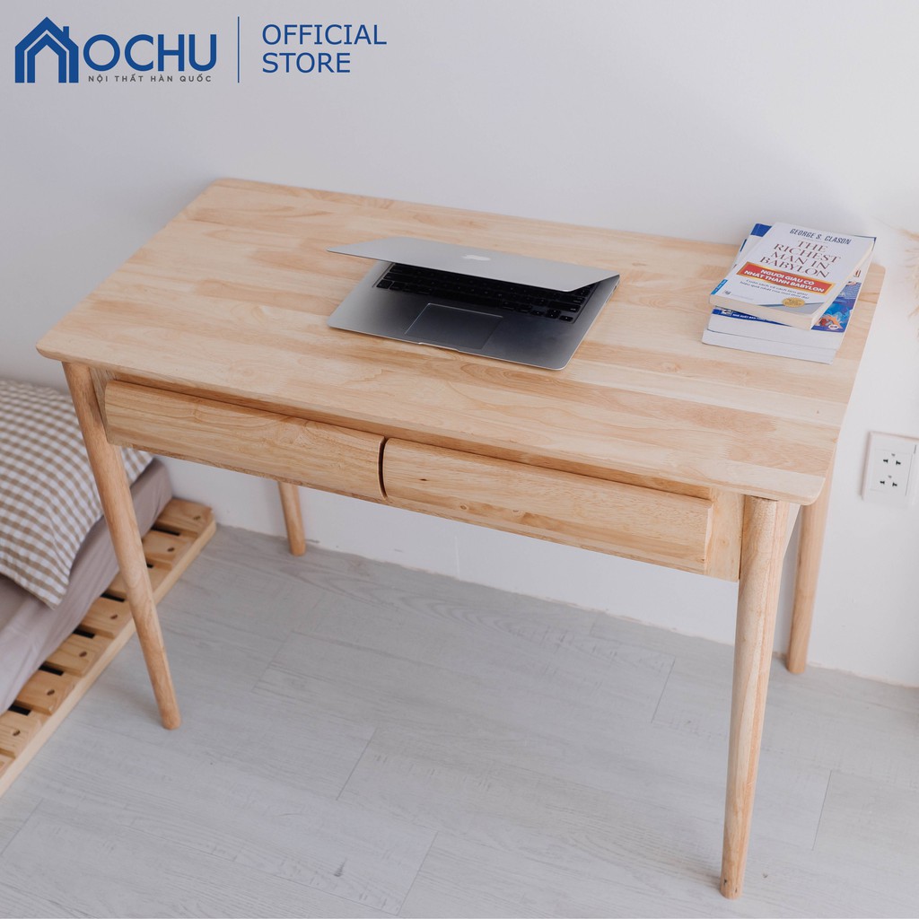 Bàn Làm Việc Gỗ Có Hộc OCHU - B Table - Natural | BigBuy360 - bigbuy360.vn