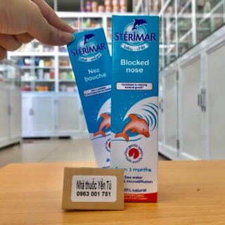 Xịt nước muối biển Sterimar Pháp