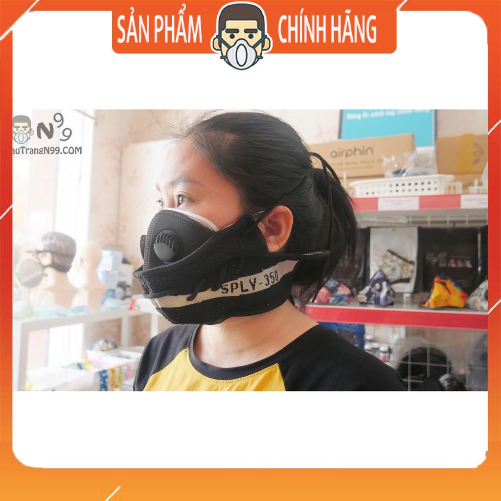 Khẩu trang phong cách giày Sneaker Mask SPLY 350 - chống bụi mịn pm2.5 chống uv thời trang cực ngầu cao cấp