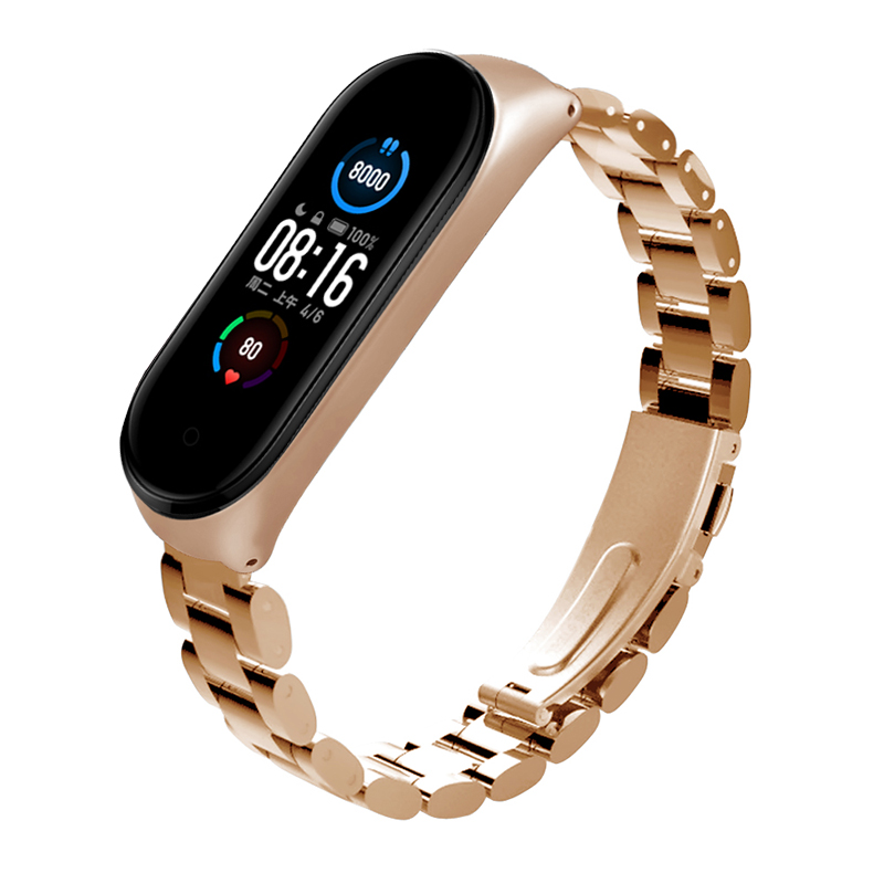 Dây đeo inox dành cho đồng hồ thông minh Xiaomi Mi Band 5