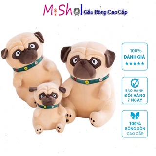 Chó Bông Mặt Xệ Pug Mềm Mịn Dễ Thương - TB32