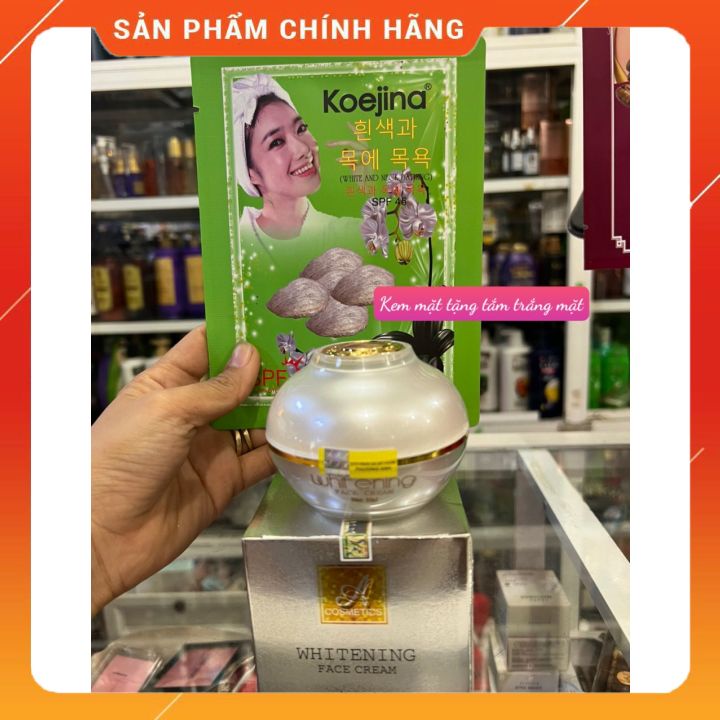 COM BO KEM MẶT VÀ KEM BODY MỀM CHỮ A  DƯỠNG TRẮNG MỀM MỊN (TẶNG KÈM TẮM TRẮNG MẶT VÀ TẮM TRẮNG BODY) HÀNG CHÍNH HÃNG | BigBuy360 - bigbuy360.vn