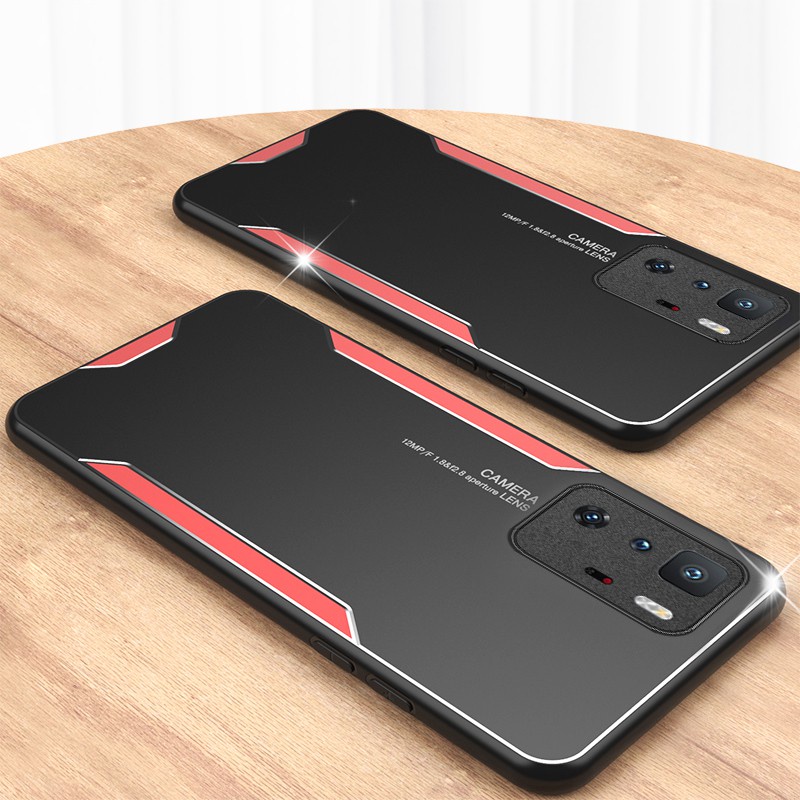 Ốp điện thoại kim loại nhôm nhám chống sốc phong cách sang trọng cho Redmi Note 7 Note 10 5g 10 Pro 5g
