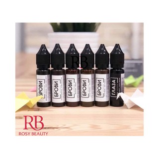 Mực phun xăm brovi dòng mực nga cao cấp an toàn