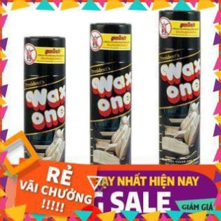 [ BÁN CHẠY ] [ Chính Hãng ] Chai xịt đánh bóng da cao cấp Wax One 450ml