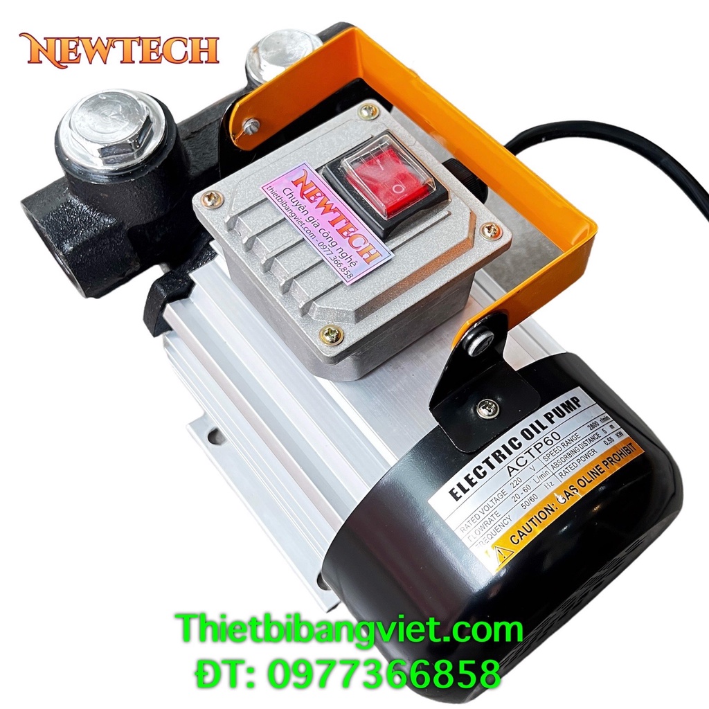 Dụng Cụ Bơm Chất Lỏng- Bơm Dầu Diesel Dầu Hỏa Chạy Điện 220V 60L/P B260- Thiết Bị Bằng Việt
