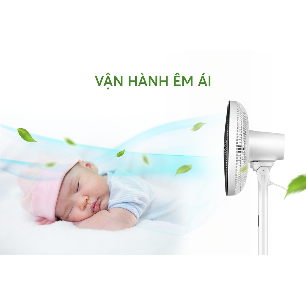 QUẠT CÂY KAROFI KF-352DC Quạt Làm Mát Mùa Hè Hiện Đại, Tiện Lợi Có Điều Khiển Từ Xa