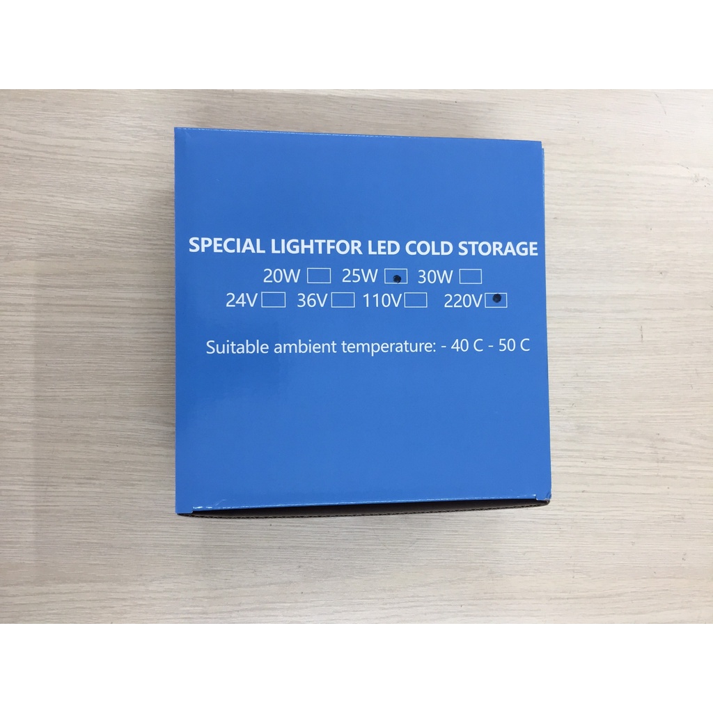 ĐÈN LED KHO LẠNH/KHO ĐÔNG 20W IP68 âm sâu đến -40 độ C
