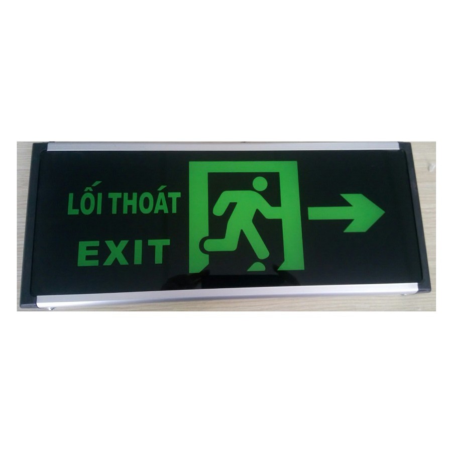 Đèn thoát hiểm exit một mặt