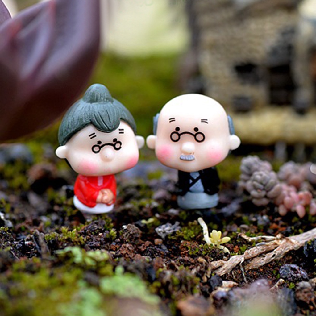 Set 2 mô hình búp bê độc đáo đáng yêu dành cho các cặp đôi