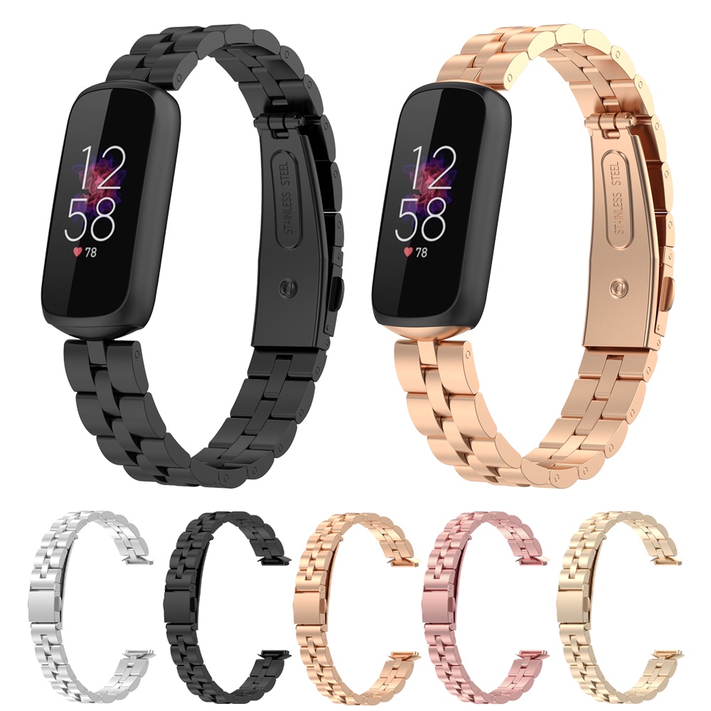 Dây Đeo Inox Cho Đồng Hồ Thông Minh Fitbit Luxe