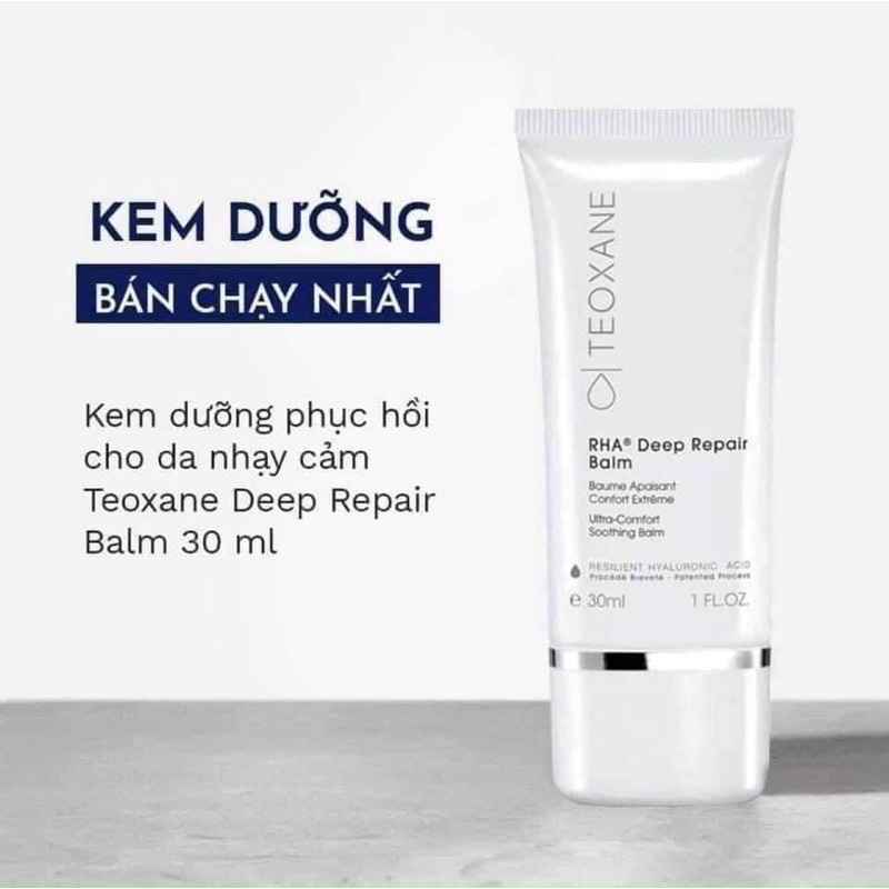 Kem dưỡng phục hồi cho da nhạy cảm Teoxane Deep Repair Balm 30ml