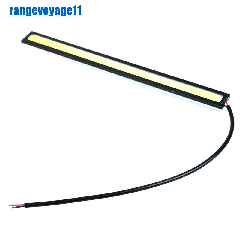 Bộ 2 bóng đèn COB DRL 12V siêu sáng màu trắng chống nước cho xe hơi