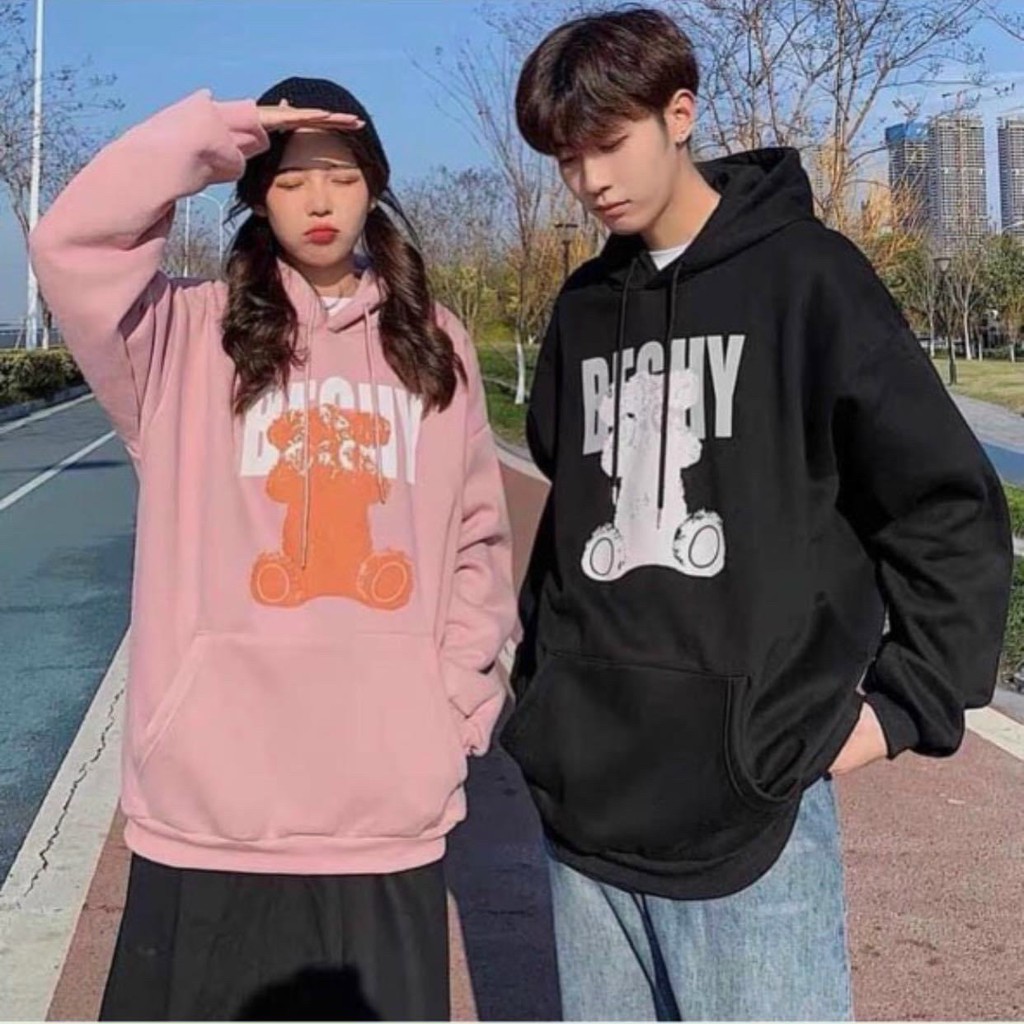 Áo hoodie form rộng chất nỉ ngoại cao cấp dày đẹp - SNH01 | BigBuy360 - bigbuy360.vn