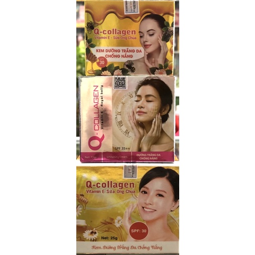 Kem dưỡng trắng da chóng nắng Q-Collagen