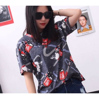 Áo thun big size hình lon nước ngọt size lớn 65-75kg