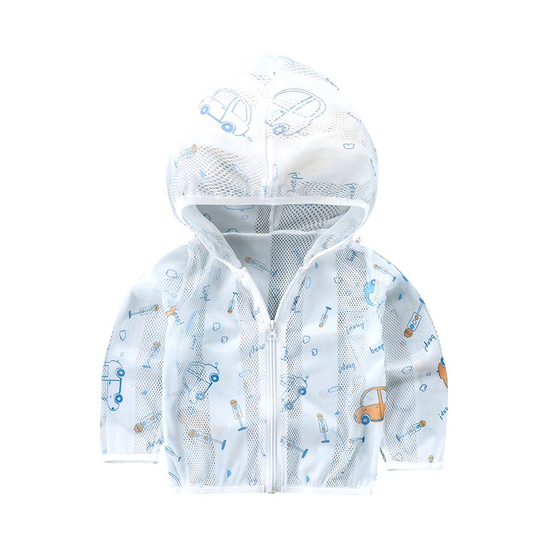 Áo Khoác Chống Nắng Siêu Nhẹ Thoáng Khí Thời Trang Mùa Hè Hàng Mới Dành Cho Trẻ Em