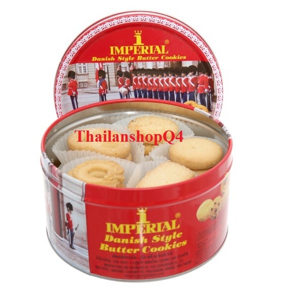 (Date 1/2020) Bánh quy bơ hình chú lính Imperial 200g/500g Thái Lan