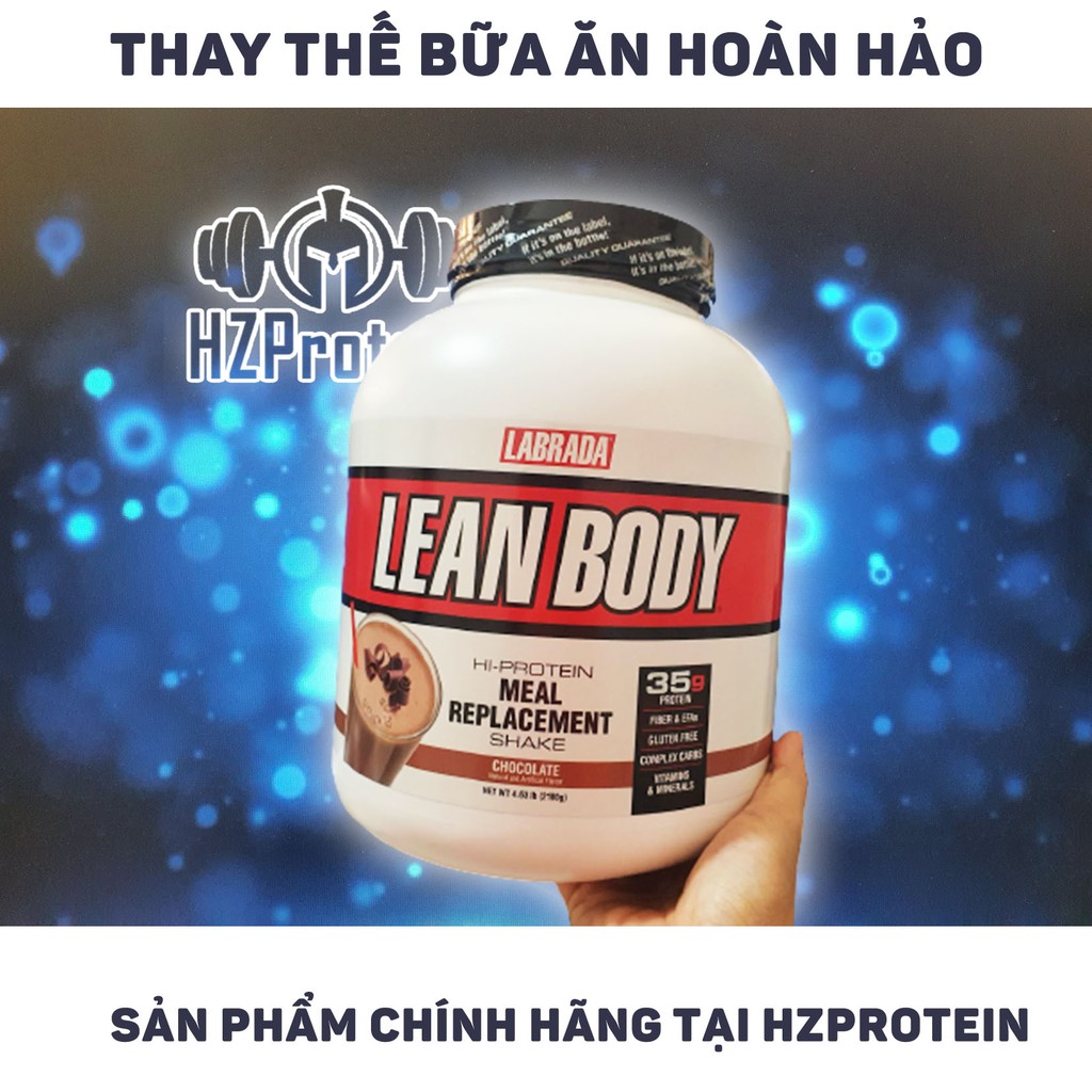 Lean Body Chocolate - Meal Replacement - Thay Thế Bữa Ăn Hoàn Chình (4.6 Lbs)  Giá Rẻ, Chỉ Từ 1.480.000đ. Mua Ngay Kẻo Lỡ!