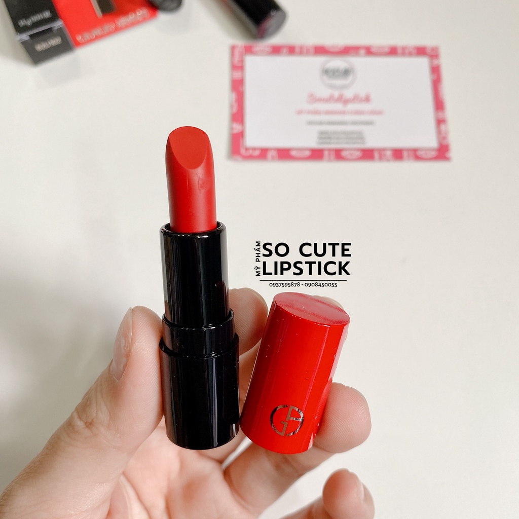 Son Giiorgio Armani Lip Power Longwear Vivid Color Lipstick Mini 1.4g #400