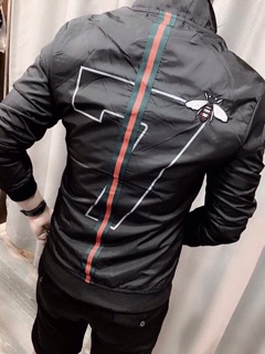 Áo khoác dù nam con ong số 7
