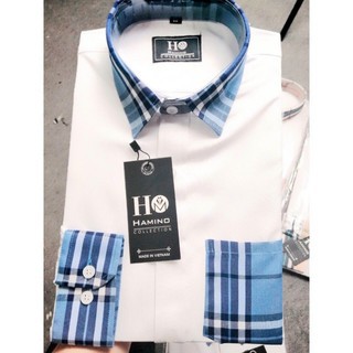 Áo Sơ Mi Nam Dài Tay Trắng BBR TAHISM020 Phối Màu Đặc Sắc Trẻ Trung Năng Động. | BigBuy360 - bigbuy360.vn