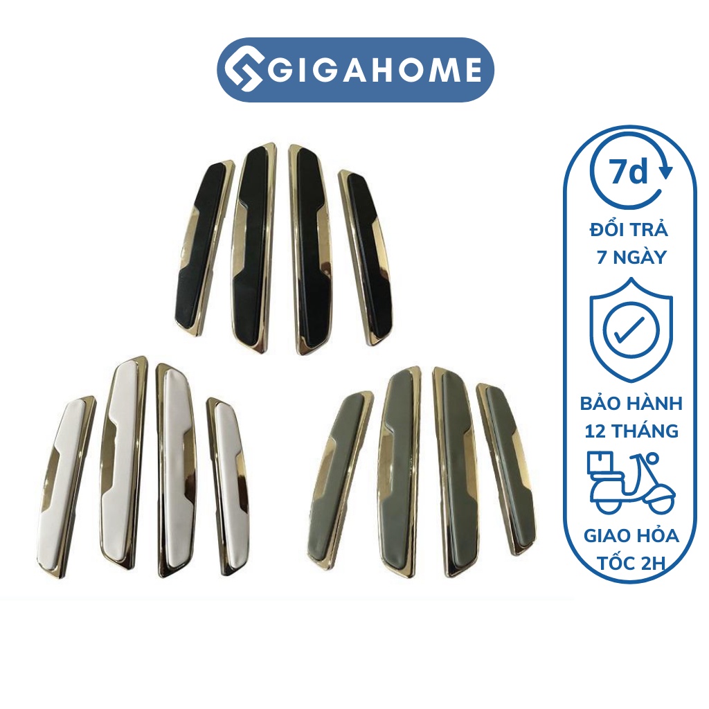Bộ 4 Miếng Dán Cửa Ô Tô Chống Trầy Xước, Va Đập GIGAHOME 7768