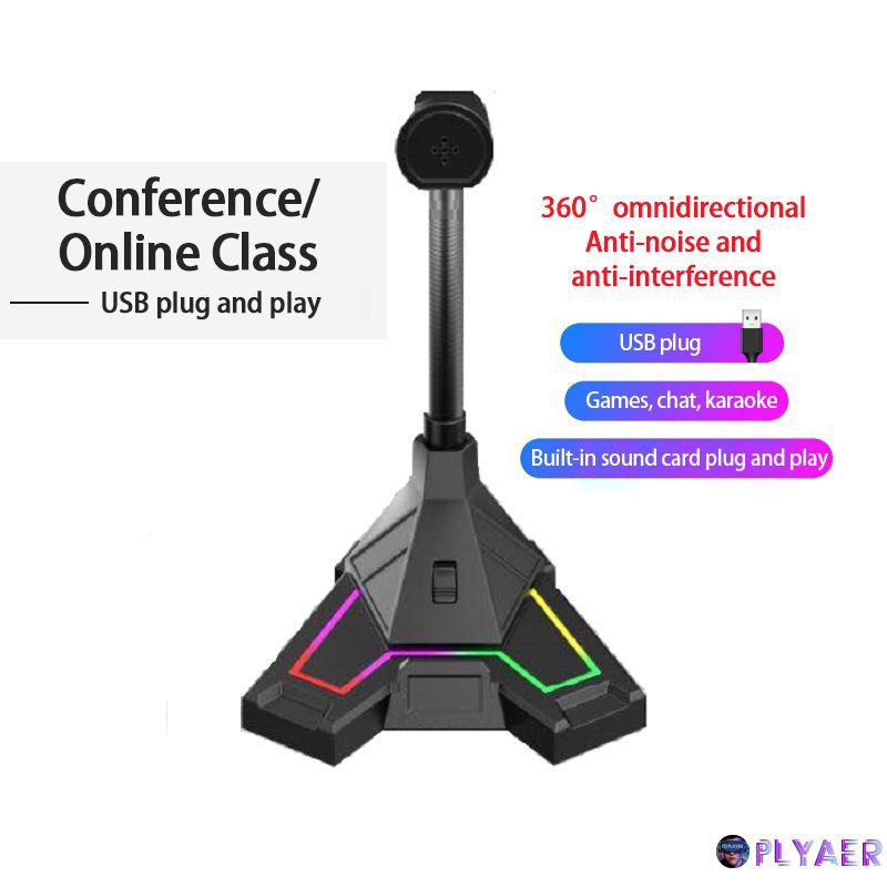 Micro Để Bàn M4 Rgb Usb Kèm Phụ Kiện