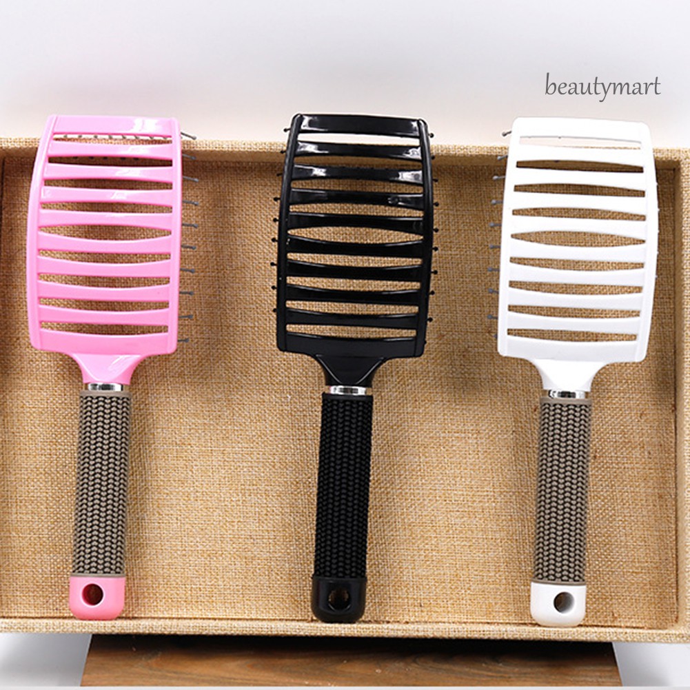 [Hàng mới về] Lược mát xa chống trượt dùng tạo kiểu tóc nhỏ gọn tiện lợi