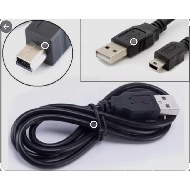 Cáp sạc chân vuông usb V3 hoặc qmobile máy in Cáp Truyền Dữ Liệu Cho Máy Ảnh Kỹ Thuật Số Olympus Mini USB