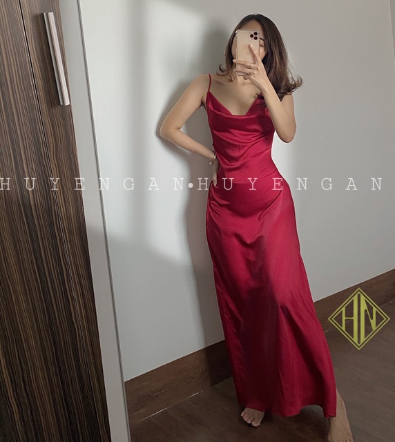 Maxi Lụa Cổ Đổ - Ảnh thật tự chụp [Mã 25] | BigBuy360 - bigbuy360.vn