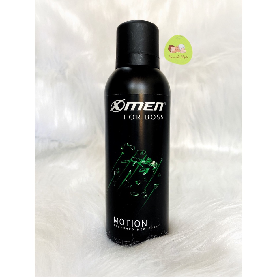 Xịt khử mùi XMEN For Boss 150ml các màu giành cho nam