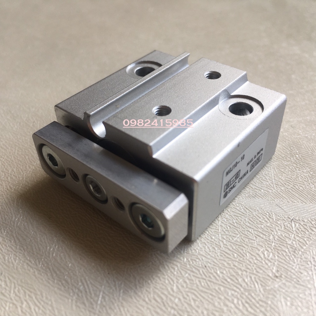 Xy lanh khí MGJ10-5 MGJ10-10  MGJ10-15  MGJ10-20   MGJ6-10  MGJ6-5 loại nhỏ gọn hãng SMC