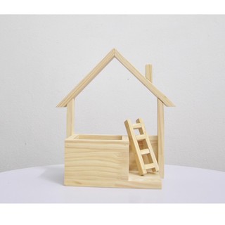 Giỏ cắm hoa treo tường có cầu thang