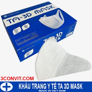 Hộp 50 chiếc khẩu trang TA 3D Mask Tuấn Anh