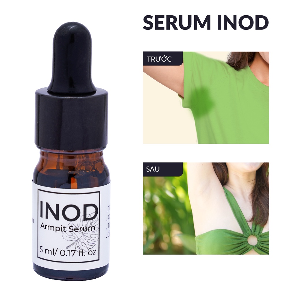 Combo 2 chai Serum INOD - Khử mùi hôi nách và hôi chân