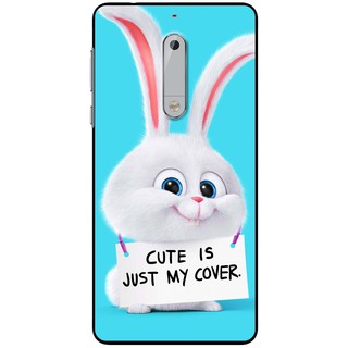 Ốp lưng Nokia 5, Nokia 6.1 (Nokia 6 2018) in hình Thỏ cute
